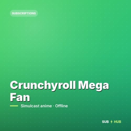Crunchyroll Mega Fan