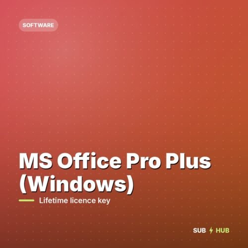 MS Office Pro Plus (Windows)
