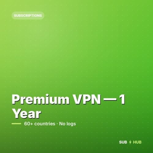 Premium VPN — 1 Year