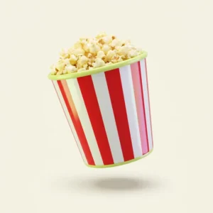 Popcorn icon representing OTT subscriptions category on SubsHub